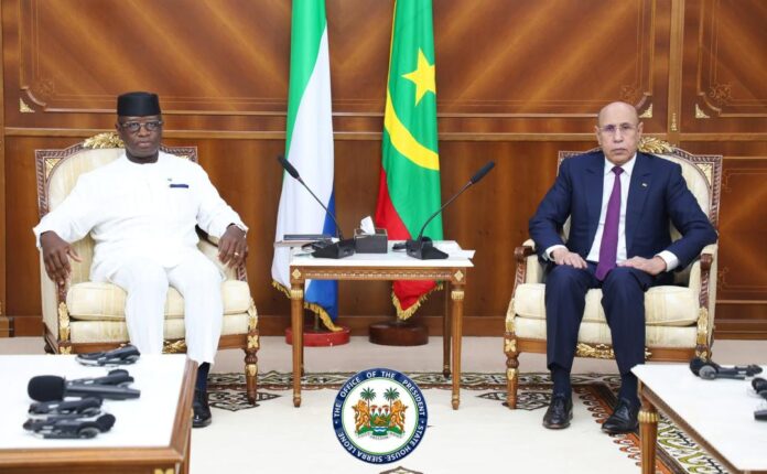 ECOWAS Chair, Mauritanian President Pledge Deeper Regional Cooperation
