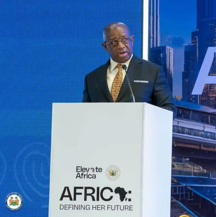 President Bio Calls for Continental Economic Sovereignty at Elevate Africa Convening