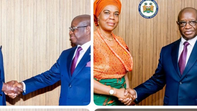 President Bio Receives New Envoys, Reaffirms Sierra Leone's Diplomatic Ties
