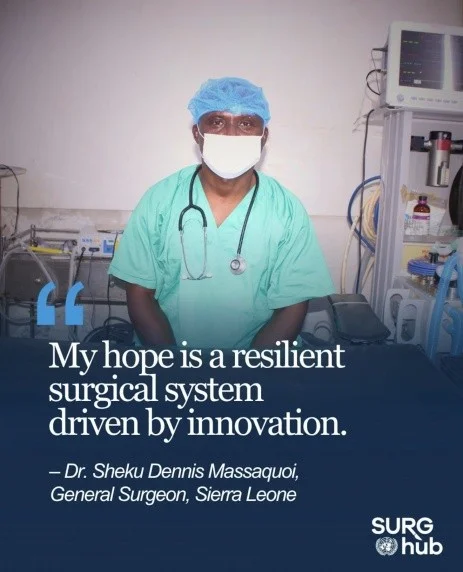 Sierra Leonean Surgeon Gains International Acclaim for Healthcare Innovations