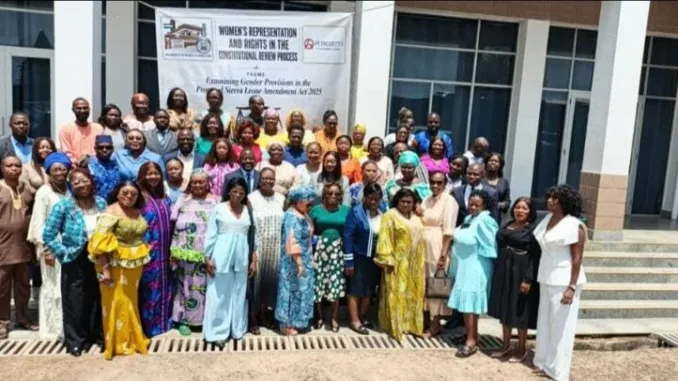 Sierra Leone Female Caucus Pushes for Gender Inclusion in Constitutional Review