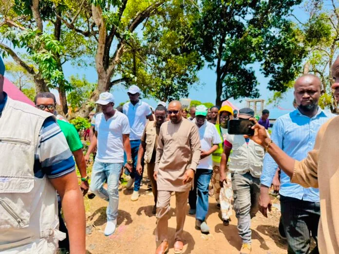 Vice President Inspects Marampa Mines-Funded School Projects in Port Loko