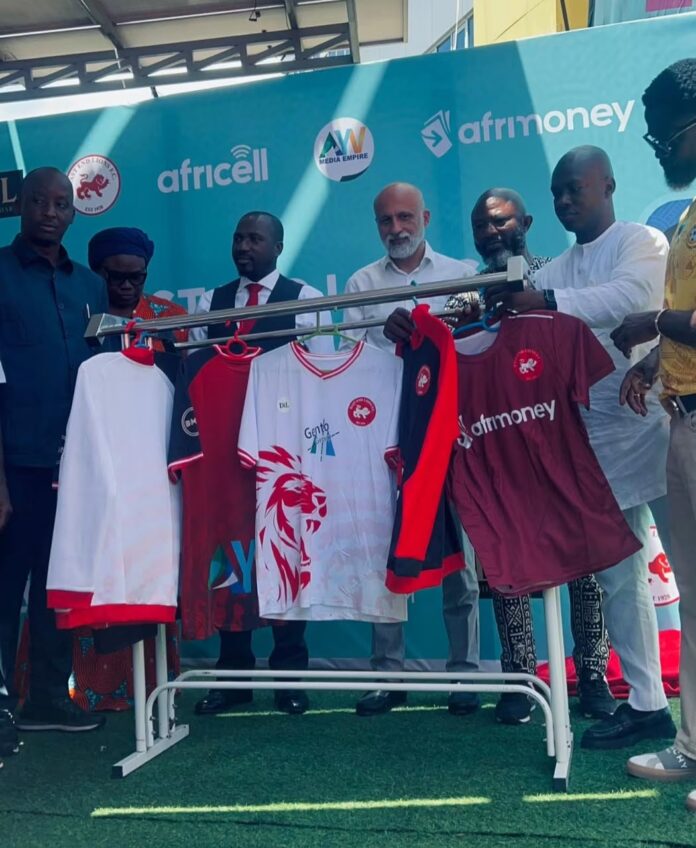 East End Lions Unveils New Jersey Ahead of FA Cup Final
